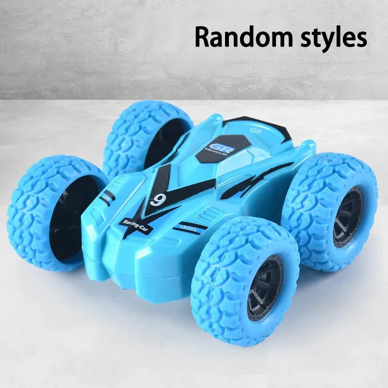 Children's toy car fun double-sided