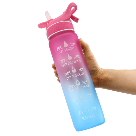Space Straw Water Bottle