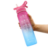Space Straw Water Bottle