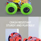 Children's toy car fun double-sided