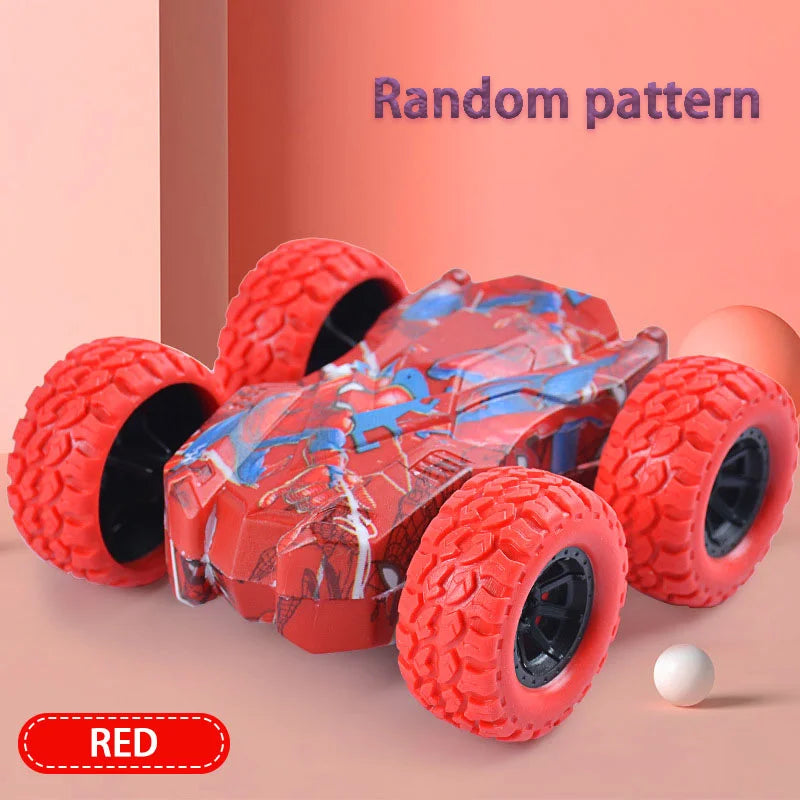 Children's toy car fun double-sided