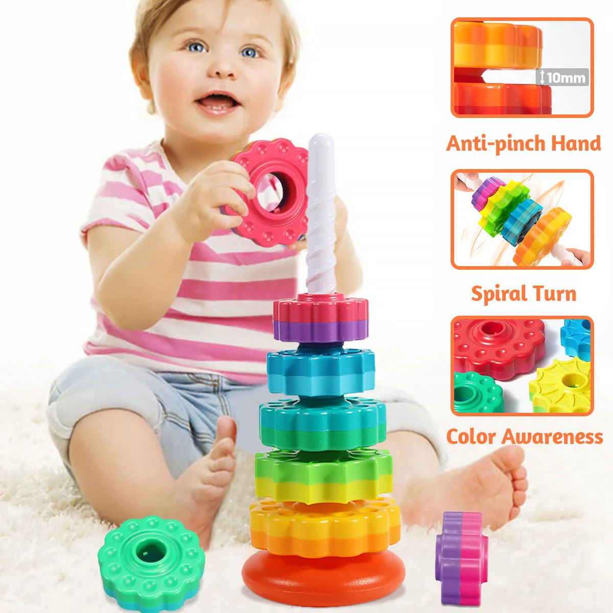Rainbow Learning Tower
