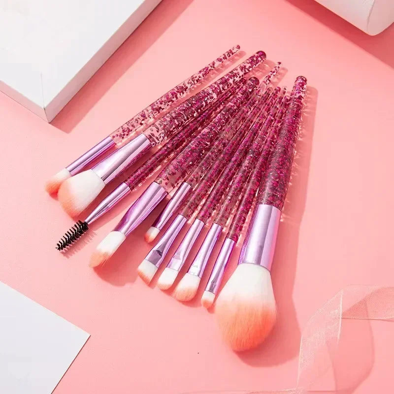 10pcs Professional Makeup Brush Set