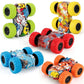 Children's toy car fun double-sided