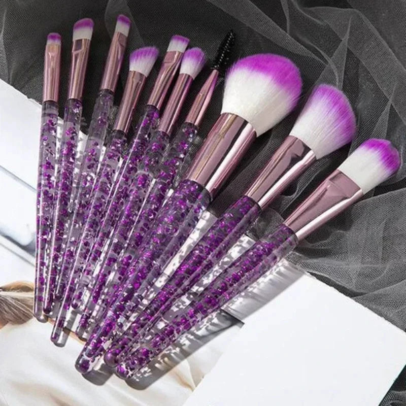 10pcs Professional Makeup Brush Set