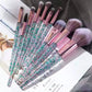 10pcs Professional Makeup Brush Set