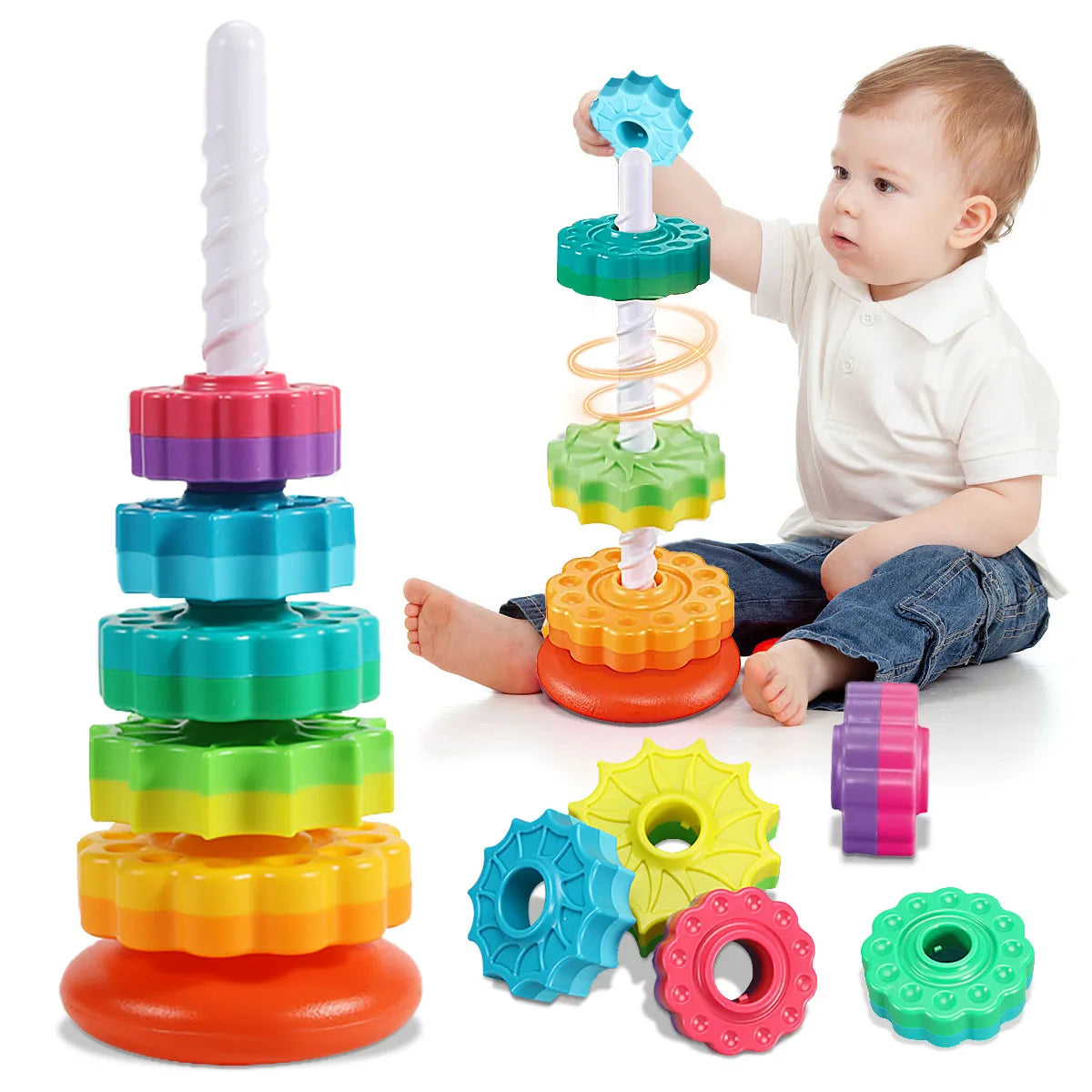 Rainbow Learning Tower
