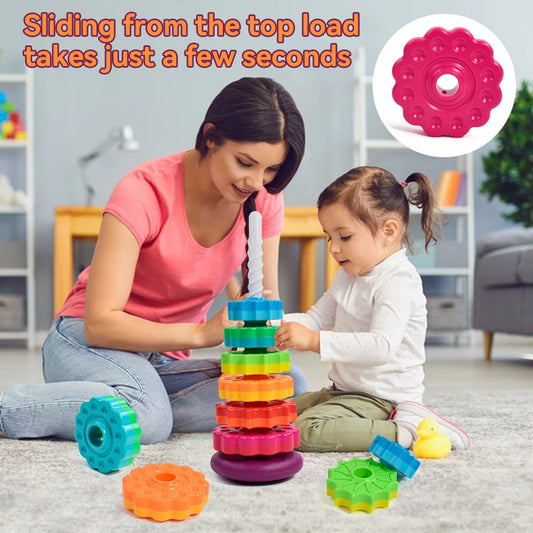 Rainbow Stack Fun